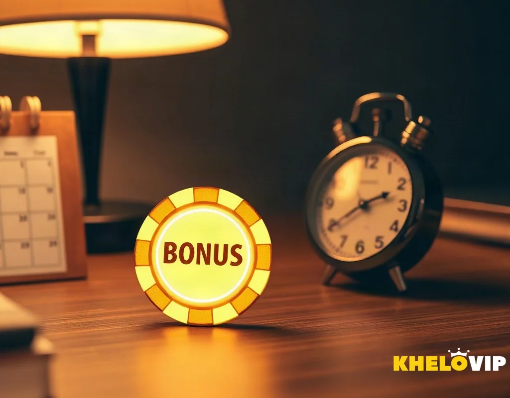 Bonus bet wagering requirements and expiry period concept
